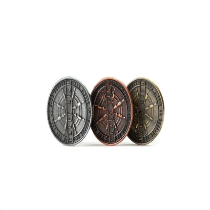 monedas de aleación de zinc