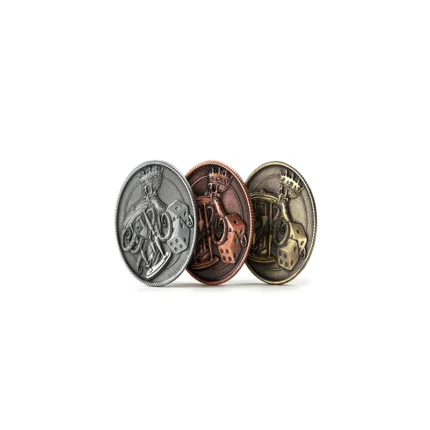 monedas de recuerdo de aleación de zinc