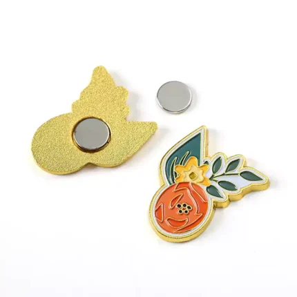 1785-2 - Badges magnétiques en forme de peinture cuite aux fruits