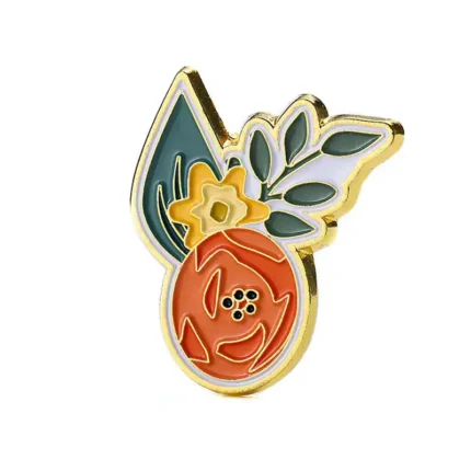 1785-5 - Badges magnétiques en forme de peinture cuite aux fruits