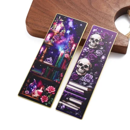 3009-1-UV stampa fiori sogno libreria righello segnalibro