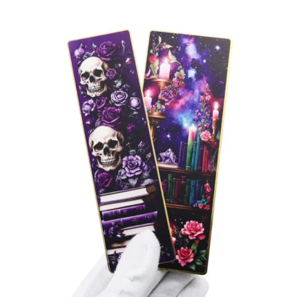 3009-3-UV stampa fiori sogno libreria righello segnalibro